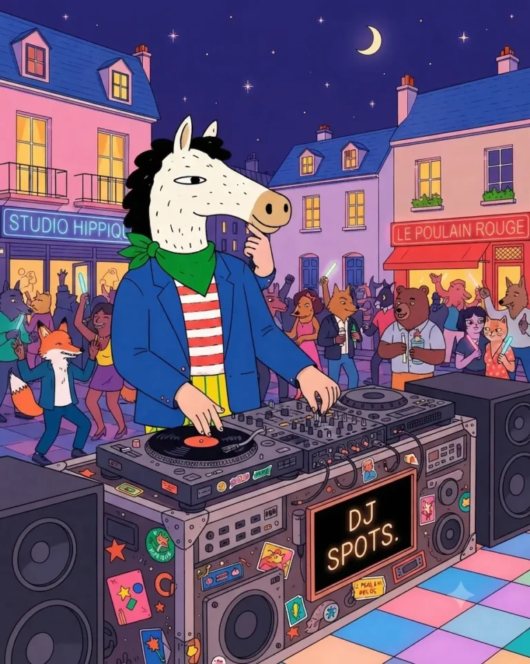 DJするうま
